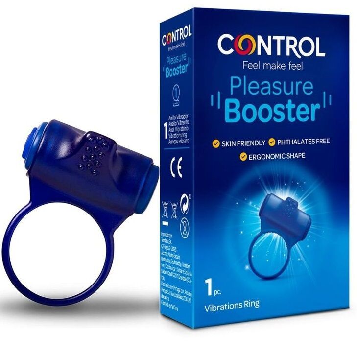 CONTROL - ANELLO VIBRATORE PLEASURE BOOSTER CONTROL TOYS