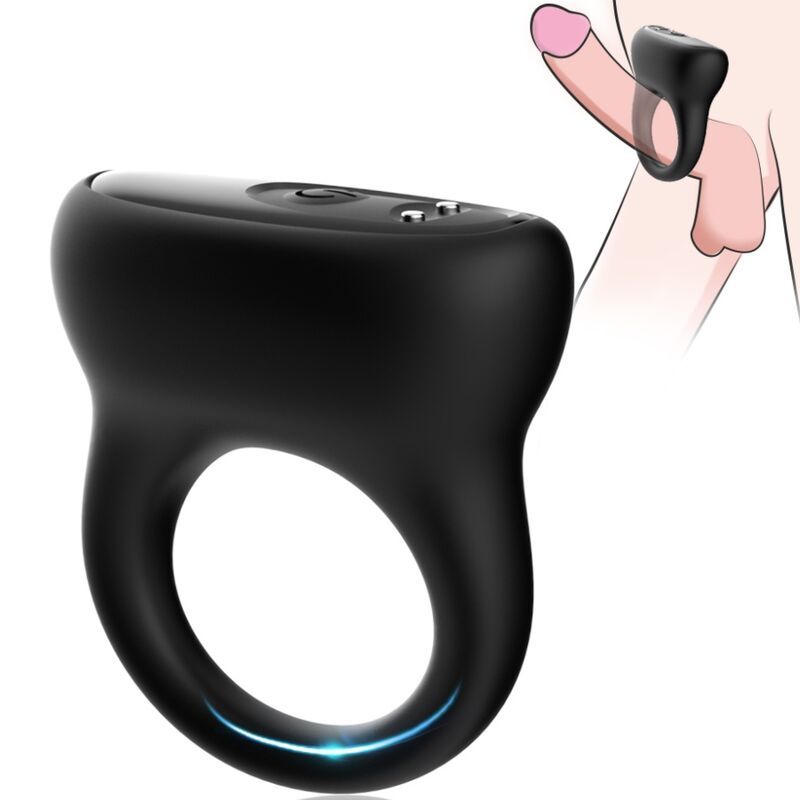 ARMONY - ANELLO VIBRATORE NERO ARMONY FOR HIM