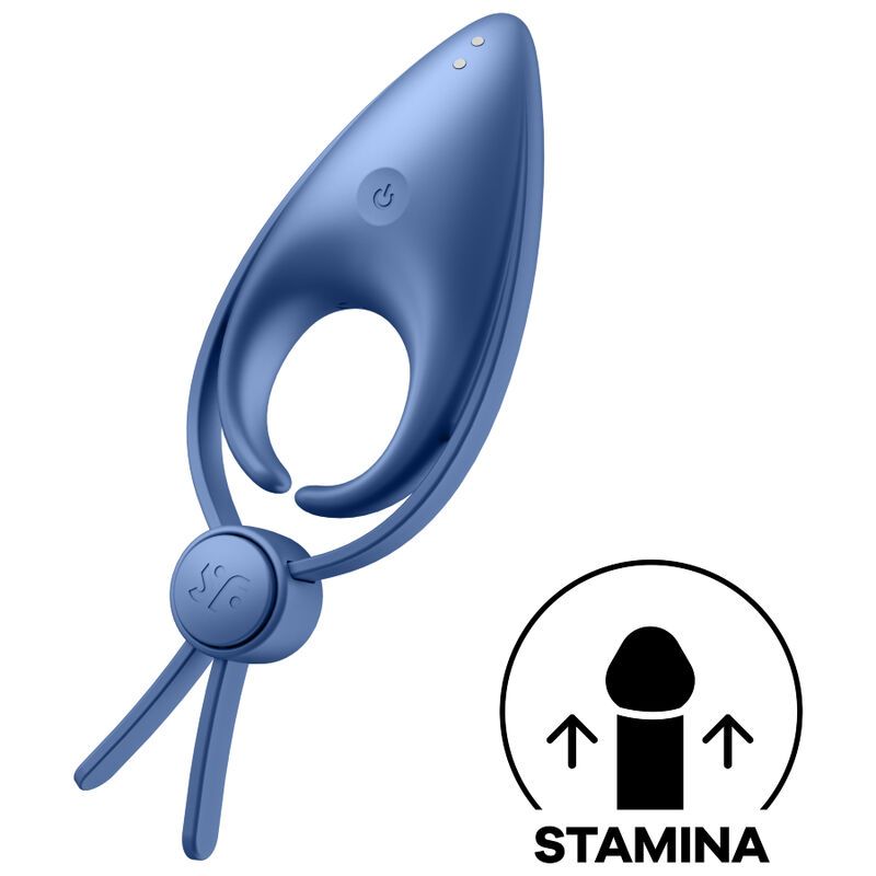 SATISFYER - VIBRATORE AD ANELLO SNIPER BLU SATISFYER RING