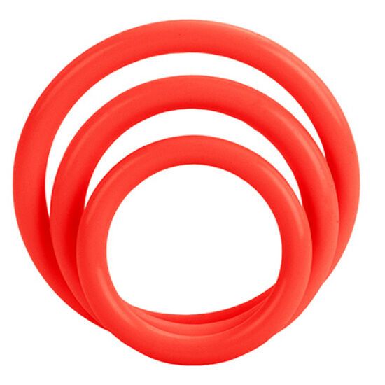 CALEXOTICS - SET TRI-ANELLI ROSSO CALEXOTICS