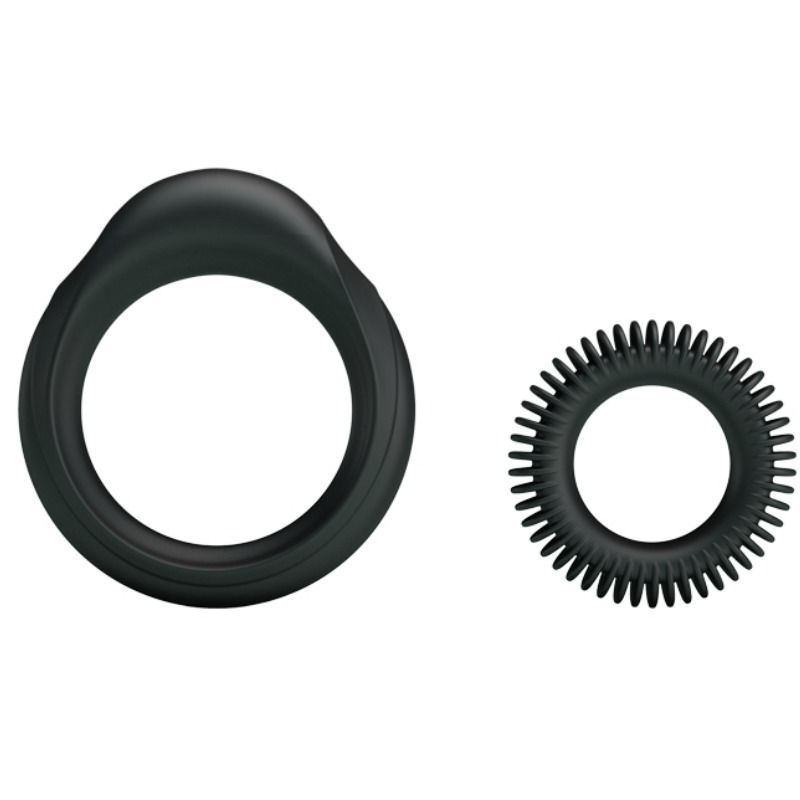BAILE - KIT 2 ANELLI IN SILICONE RING MANHOOD BAILE FOR HIM