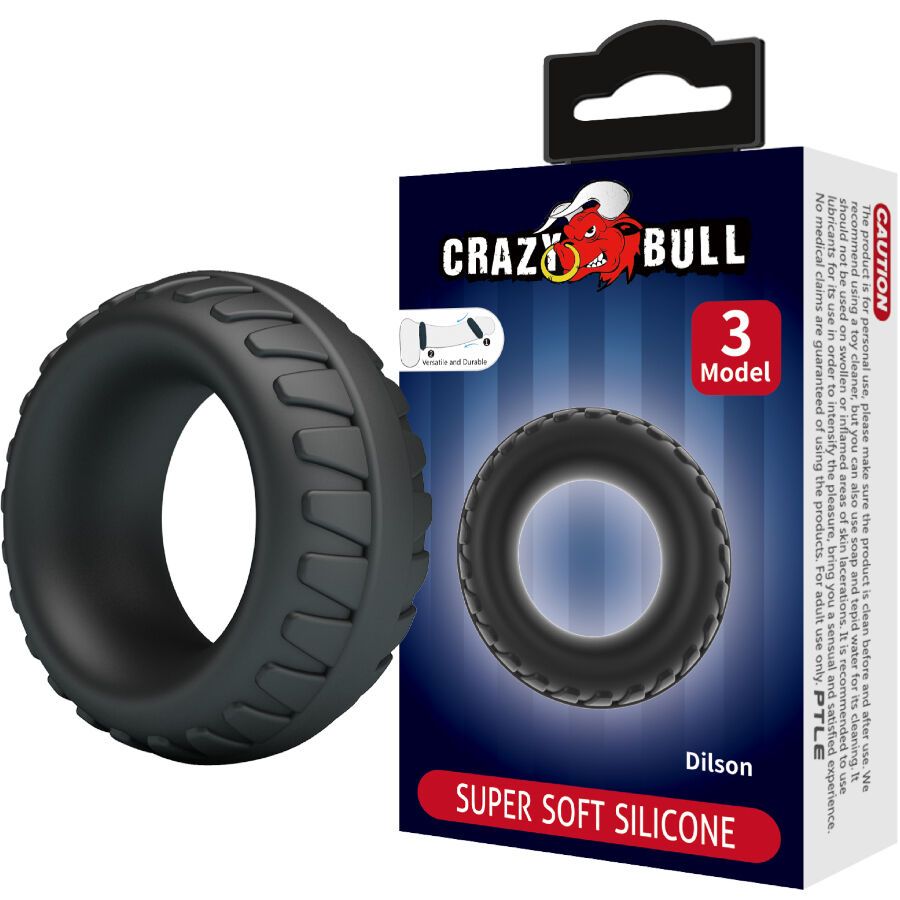 CRAZY BULL - DILSON ANELLO IN SILICONE MODELLO 3 CRAZY BULL