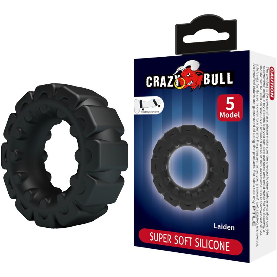 CRAZY BULL - ANELLO IN SILICONE LAIDEN MODELLO 5 CRAZY BULL