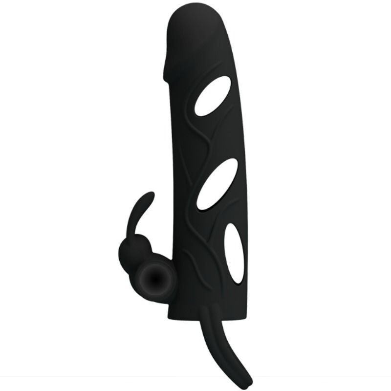 PRETTY LOVE - COPERTURA IN SILICONE CON VIBRAZIONE 14 CM 1.0 FOR HIM