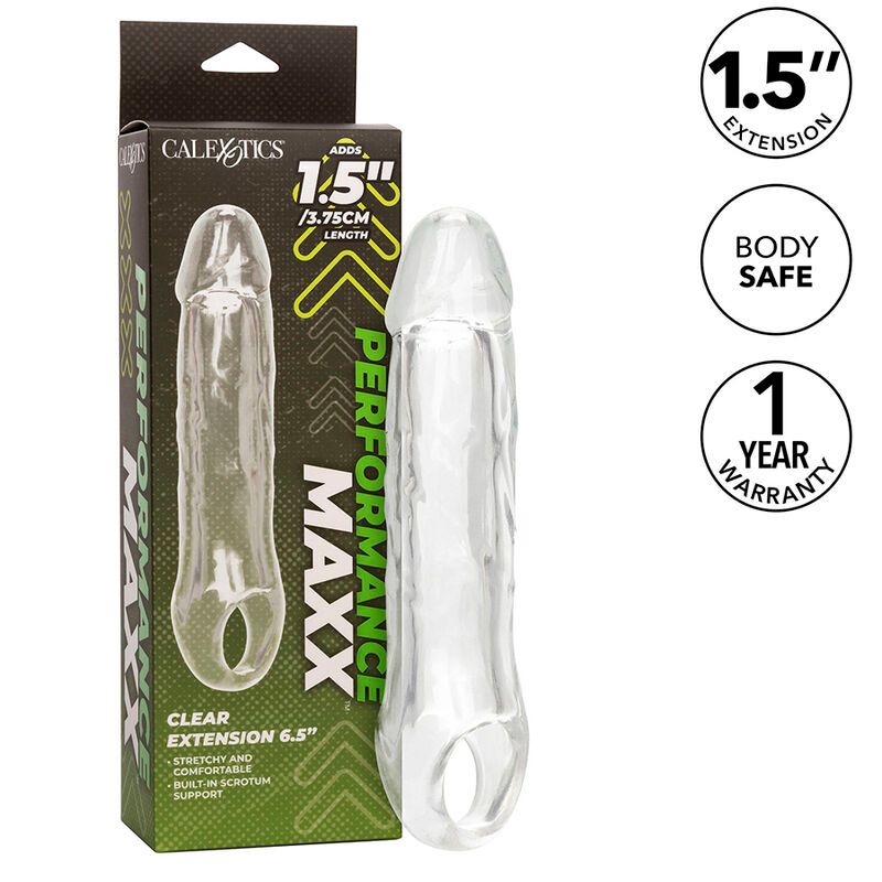 CALEXOTICS - PERFORMANCE MAXX CLEAR EXTENSION 6,5 TRASPARENTE CALEXOTICS