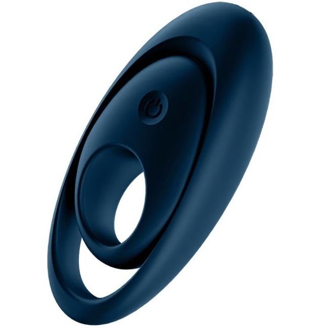 SATISFYER - VIBRATORE AD ANELLO GLORIOUS DUO BLU SATISFYER RING