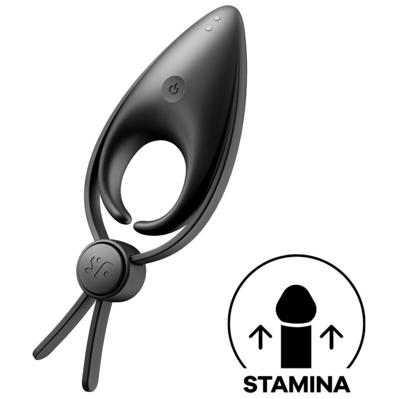 SATISFYER - VIBRATORE AD ANELLO SNIPER NERO SATISFYER RING