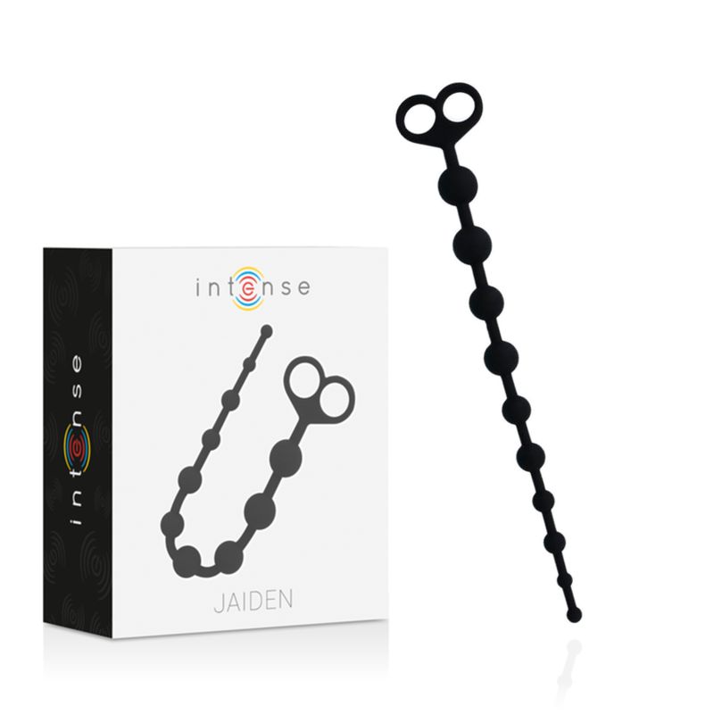 INTENSE - PERLINE ANALI DI JAIDEN NERE INTENSE ANAL TOYS