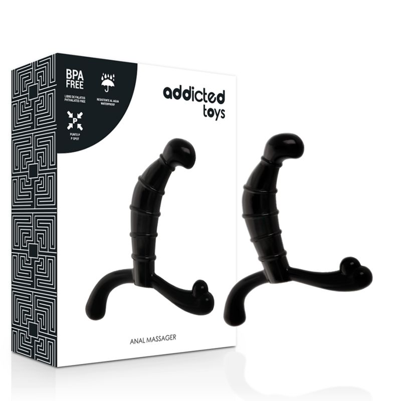 ADDICTED TOYS - PIACERE ANALE DELLA PROSTATA NERO ADDICTED TOYS
