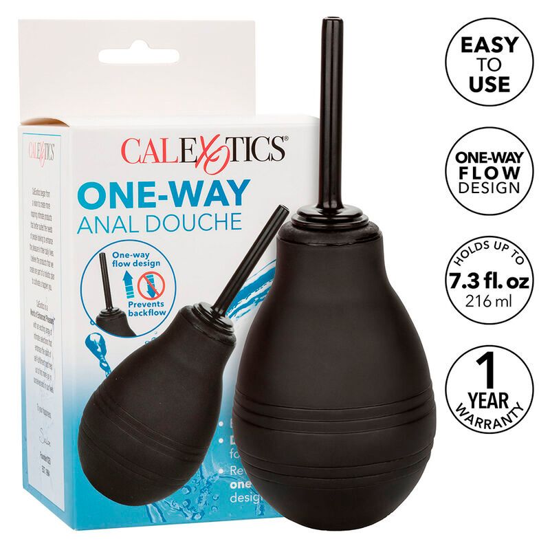 CALEXOTICS - ONE WAY DOCCIA ANALE NERA CALEXOTICS