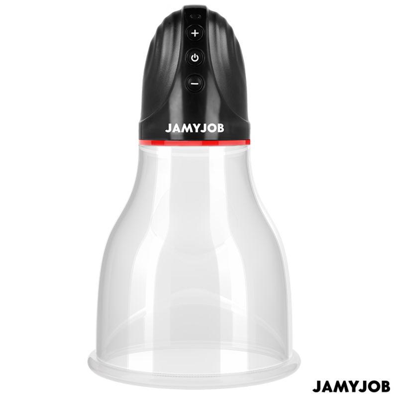 JAMYJOB - POMPA AUTOMATICA PER TESTICOLI XPAND LITE 3 LIVELLI DI ASPIRAZIONE GRIGIA JAMYJOB