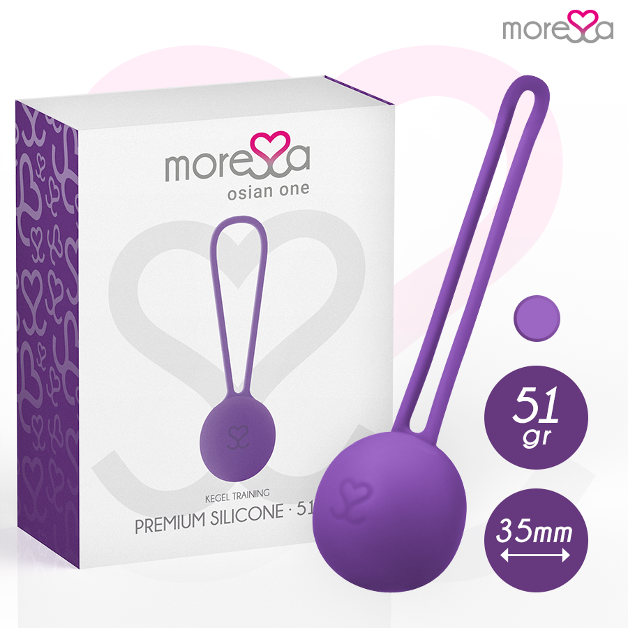MORESSA - OSIAN ONE PREMIUM SILICONE LILLA MORESSA