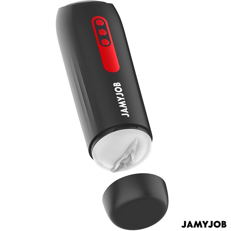 JAMYJOB - MASTURBATORE VAGINALE AUTOMATICO PHANTOM 5 MODALITÀ DI ASPIRAZIONE E SPINTA JAMYJOB