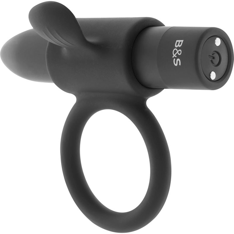 BLACK&amp;SILVER - ANELLO RICARICABILE CAMERON BLACK BLACK&amp;SILVER