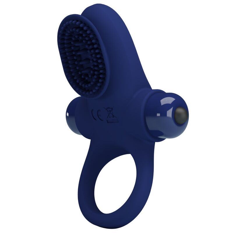 PRETTY LOVE - PALLE ANELLO CON VIBRAZIONE BLU FOR HIM