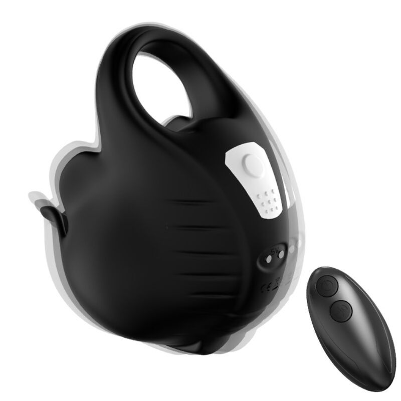 ARMONY - ANELLO VIBRATORE PER COPPE TELECOMANDO NERO ARMONY FOR HIM