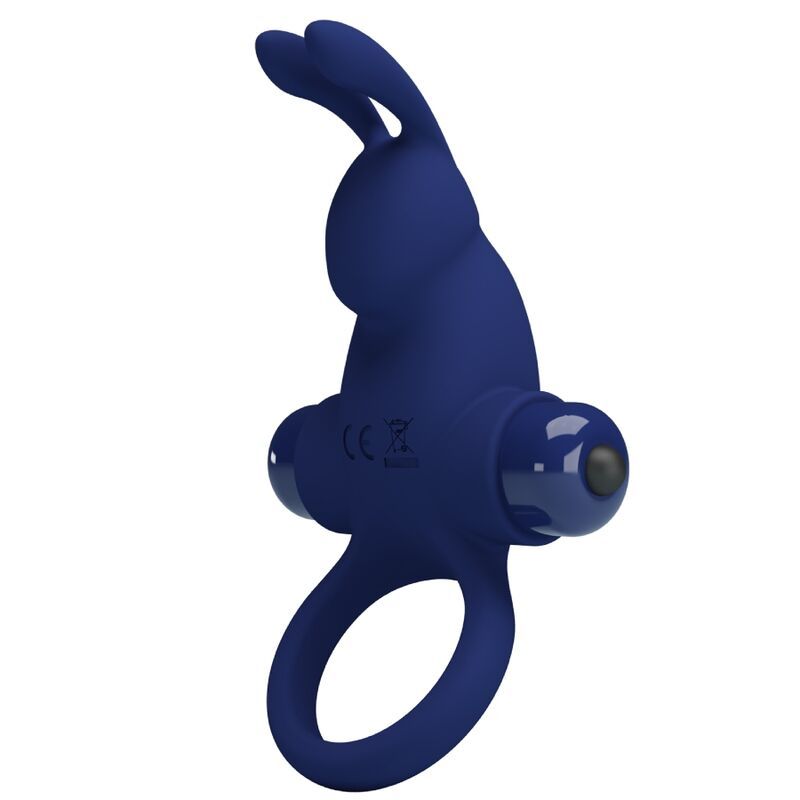 PRETTY LOVE - JIRO ANELLO CONIGLIO CON VIBRAZIONE BLU FOR HIM