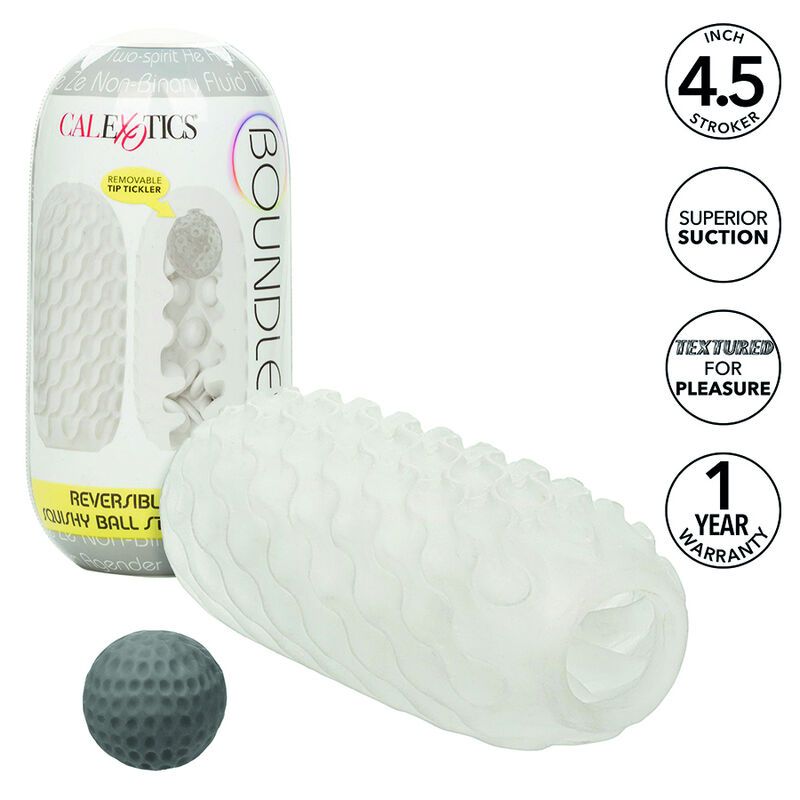 CALEXOTICS - BOUNDLESS SFERA SQUISHY REVERSIBILE GIALLA CALEXOTICS