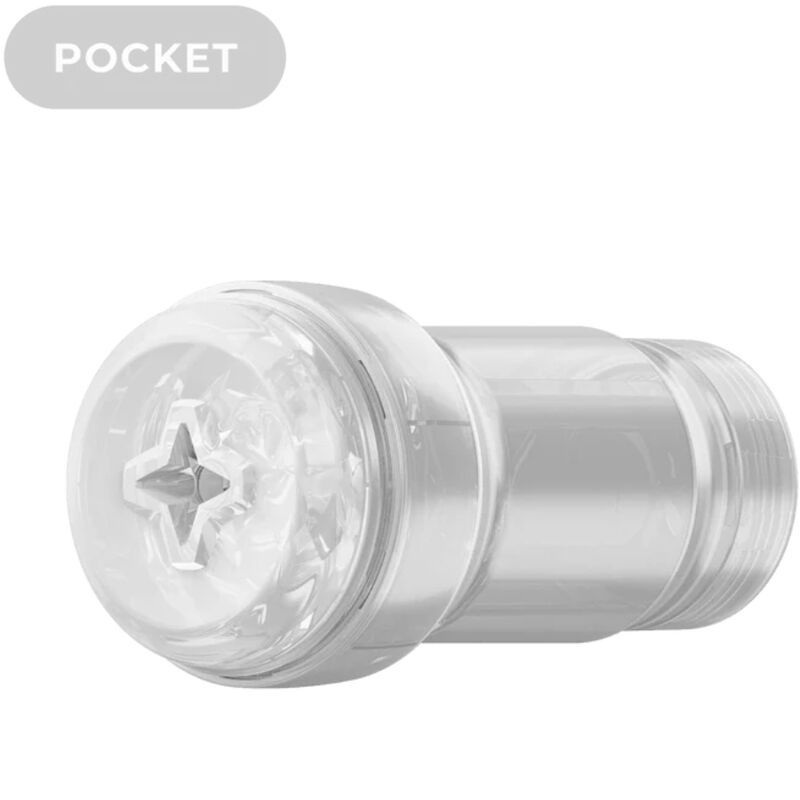 KIIROO - FEEL POCKET STROKER CRYSTAL DI KIIROO TRASPARENTE KIIROO