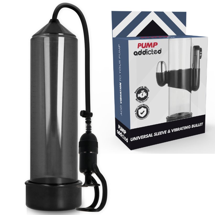 PUMP ADDICTED - VIBRATORE RX5 NERO PUMP ADDICTED