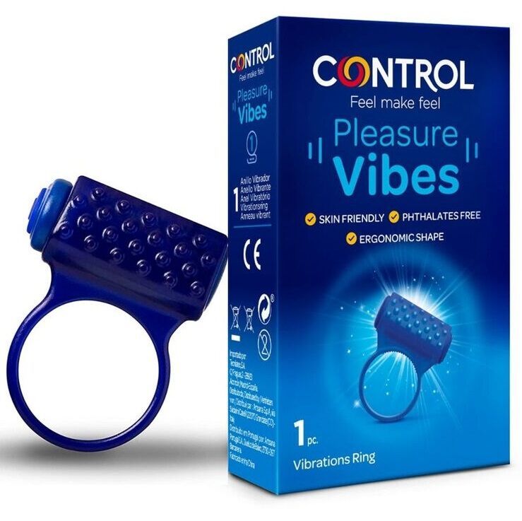 CONTROL - ANELLO VIBRANTE PLEASURE VIBES CONTROL TOYS