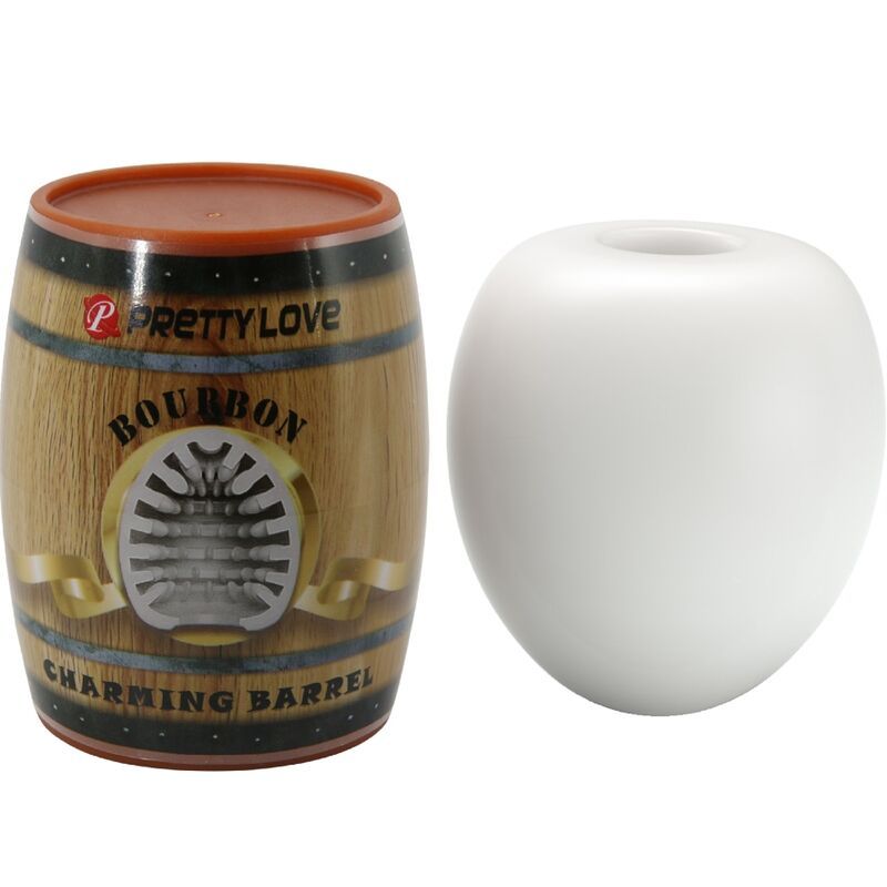 PRETTY LOVE - MASTURBATORE MASCHILE MODELLO BIANCO D'UOVO 2 BODIES &amp; MASTURBATORS