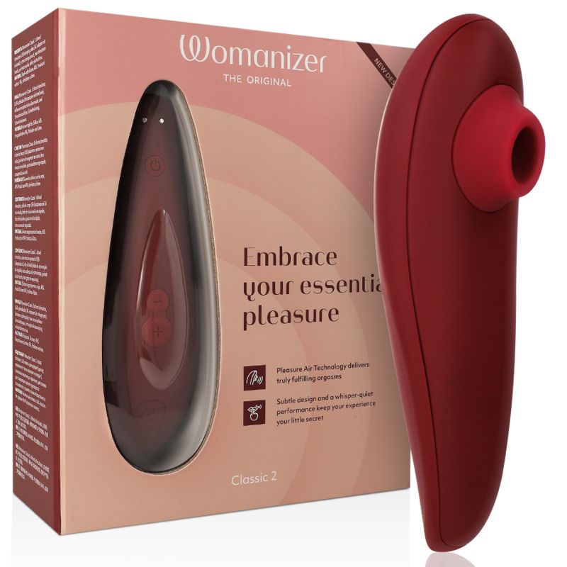 WOMANIZER - CLASSIC 2 STIMOLATORE CLITORALE BORDEAUX WOMANIZER