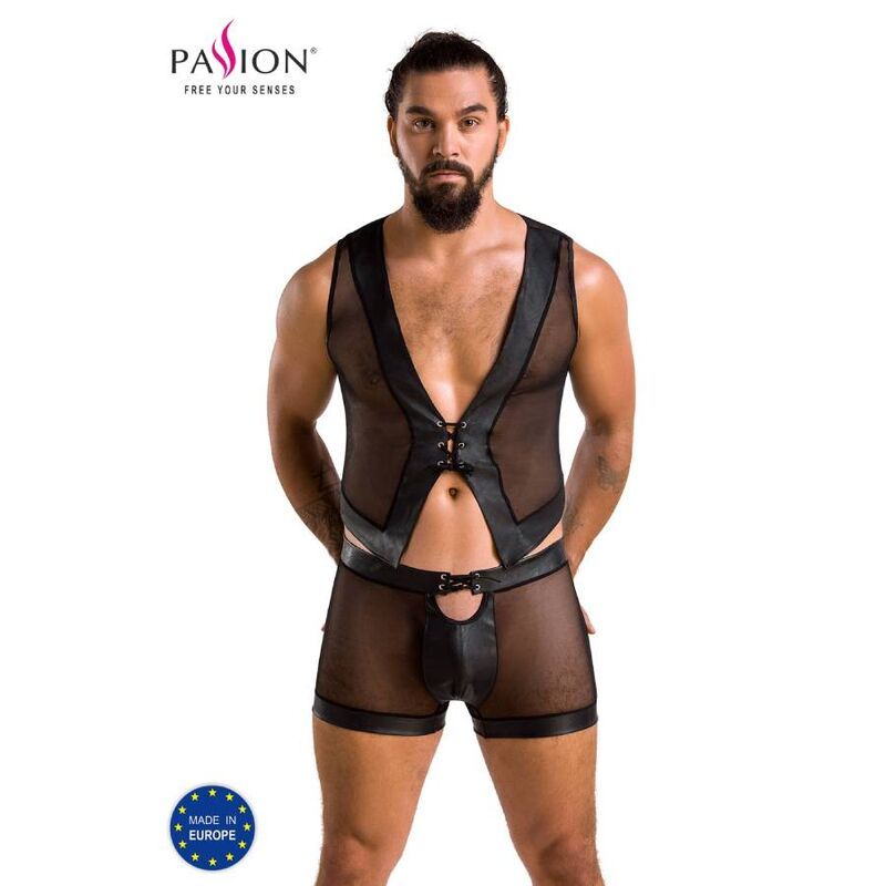 PASSION - 053 SET WILLIAM NERO L/XL PASSION MEN