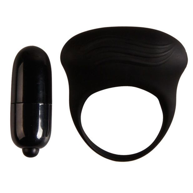 PRETTY LOVE - BERTRAM ANELLO VIBRATORE NERO FOR HIM