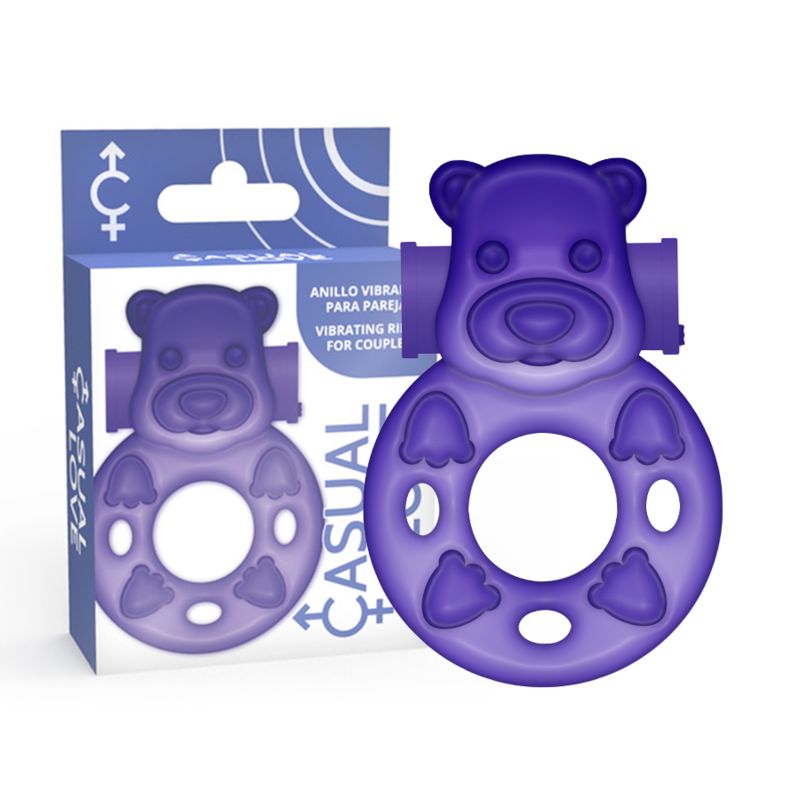CASUAL LOVE - ANELLO VIBRATORE 26 LILLA CONIGLIETTO CASUAL LOVE