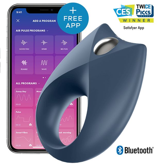 SATISFYER - POTENTE VIBRATORE ROYAL ONE RING APP SATISFYER CONNECT