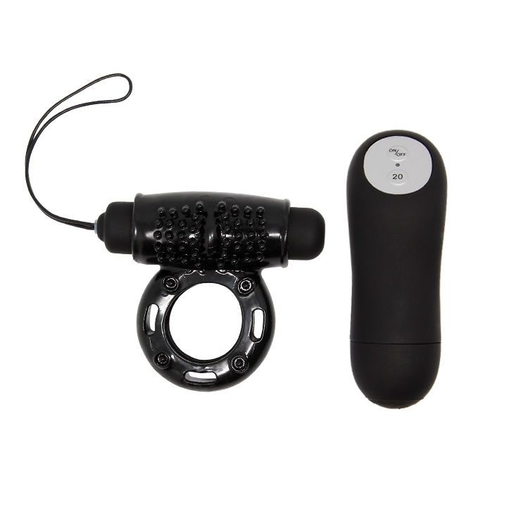 BAILE - TELECOMANDO RING NERO 20V BAILE FOR HIM