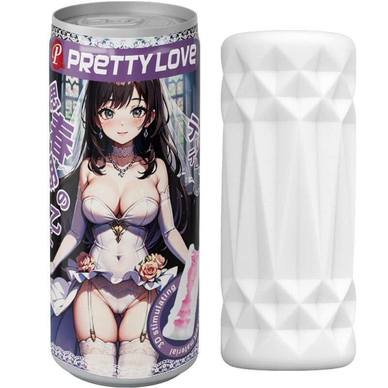 PRETTY LOVE - MASTURBATORE MASCHILE CAN MODELLO 2 BODIES &amp; MASTURBATORS