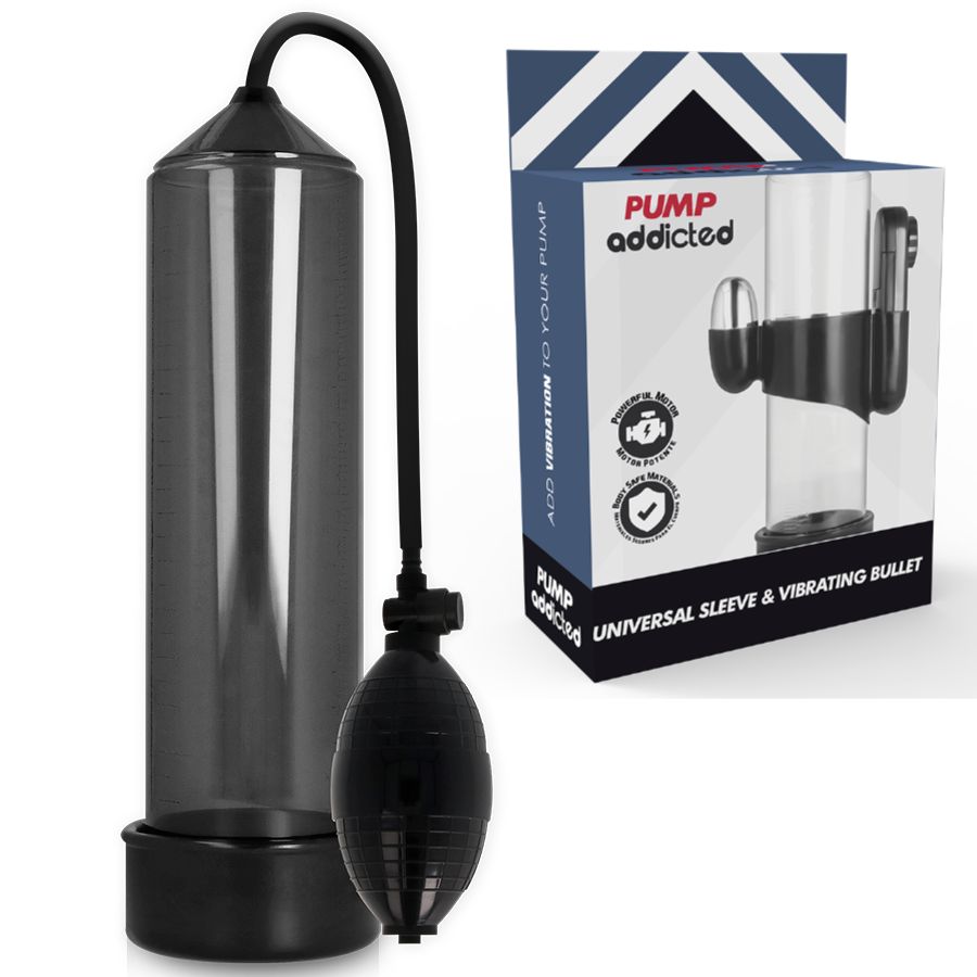 PUMP ADDICTED - VIBRATORE RX3 NERO PUMP ADDICTED