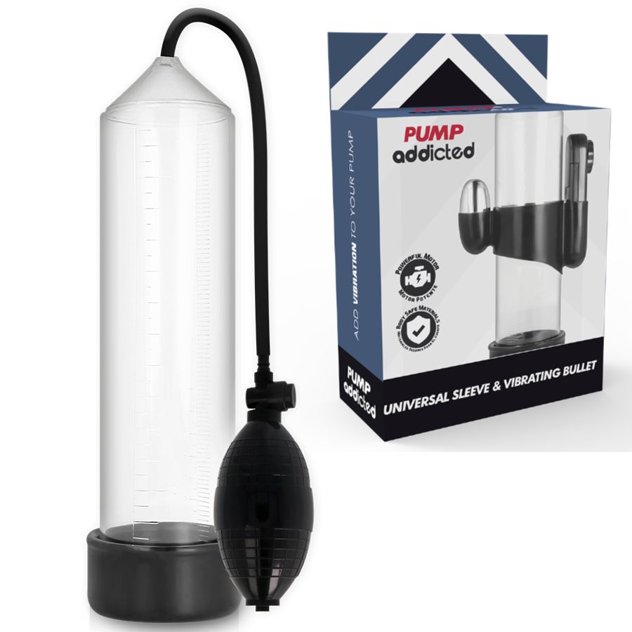 PUMP ADDICTED - VIBRATORE TRASPARENTE RX3 PUMP ADDICTED