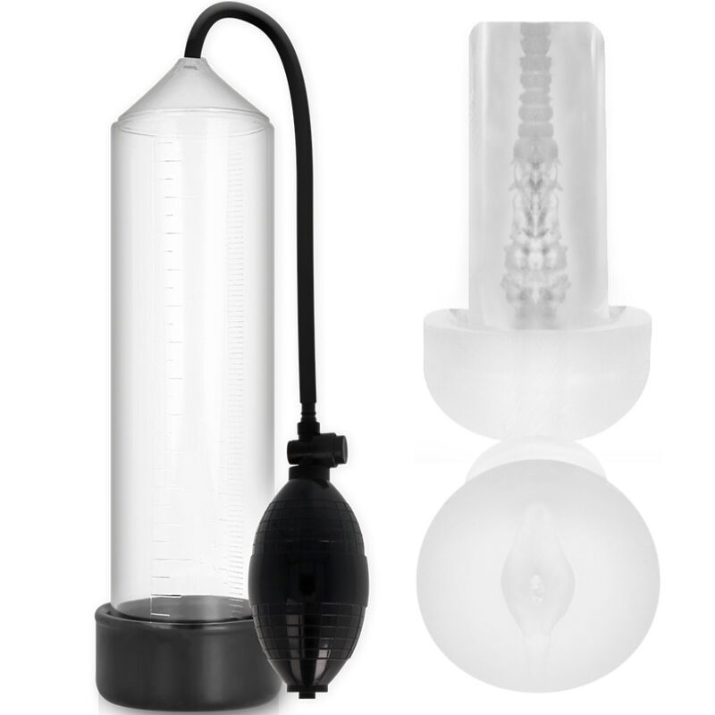 PUMP ADDICTED - RX3 TRASPARENTE CON MANICOTTO DEL PIACERE PUMP ADDICTED