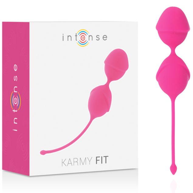 INTENSE - KARMY FIT KEGEL SILICONE FUCSIA INTENSE HEALTH KEGEL