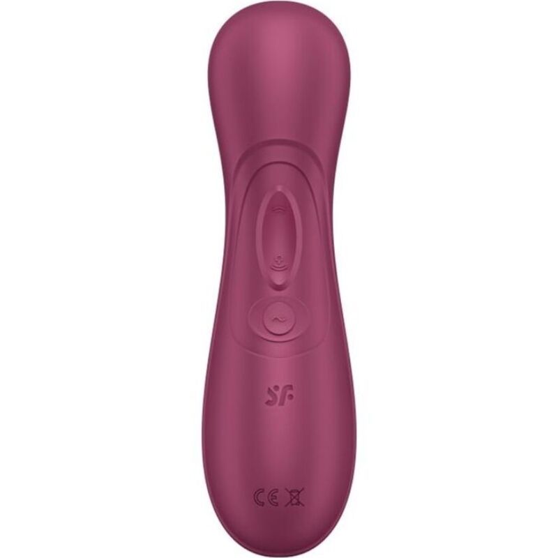 SATISFYER - TECNOLOGIA PRO 2 GENERAZIONE 3 ARIA LIQUIDA ROSSO VINO SATISFYER AIR PULSE