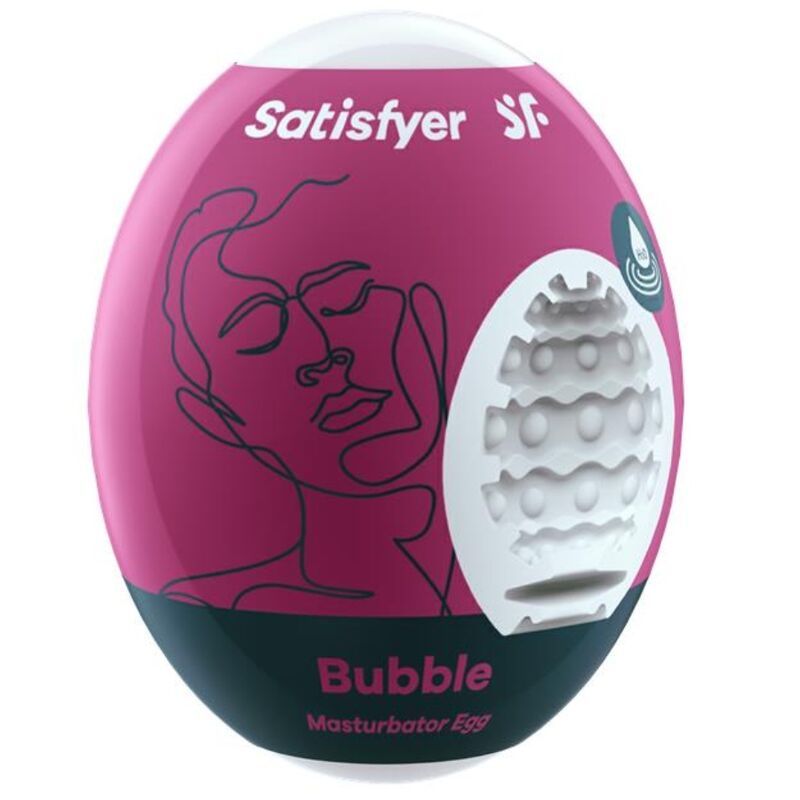 SATISFYER - UOVO MASTURBATORE BUBBLE SATISFYER EGGS
