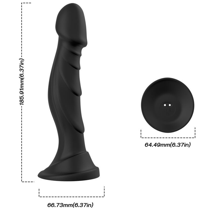 ARMONY - VIBRATORE DILDO E TELECOMANDO PLUG ANALE NERO ARMONY ANAL
