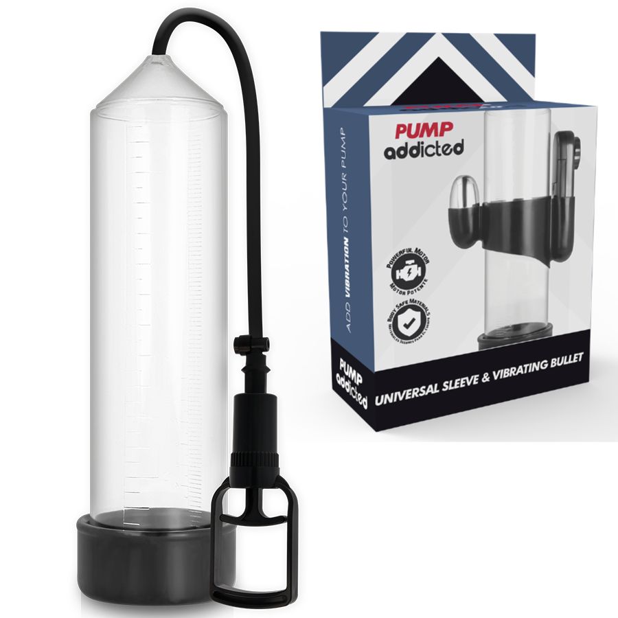 PUMP ADDICTED - VIBRATORE TRASPARENTE RX7 PUMP ADDICTED