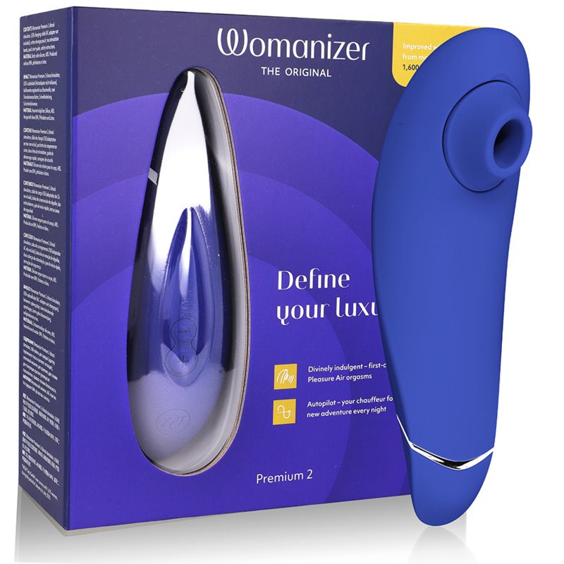 WOMANIZER - PREMIUM 2 STIMOLATORE DEL CLITORIDE MIRTILLO WOMANIZER