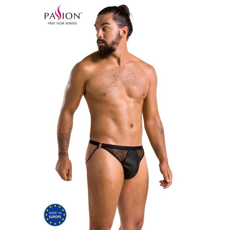PASSION - 034 SLIP OPEN LUKE NERO L/XL PASSION MEN
