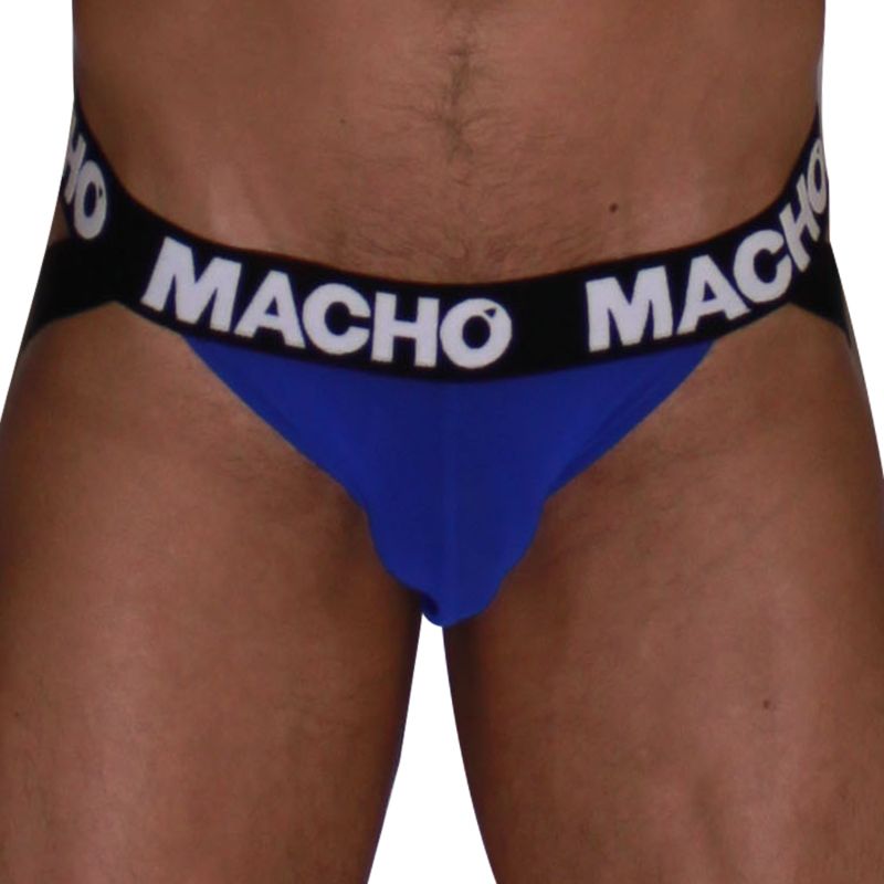 MACHO - MACHO - MX28AZ BLUE JOCK GRILLE XL MACHO UNDERWEAR
