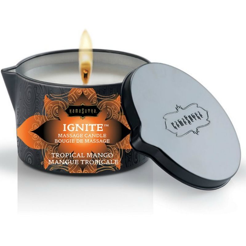 KAMASUTRA - CANDELA DA MASSAGGIO KAMASUTRA - MANICO TROPICALE 170 GR KAMASUTRA  COSMETICS