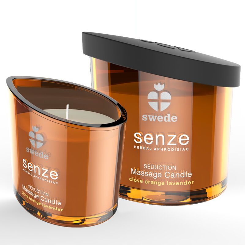SWEDE - CANDELA DA MASSAGGIO SENZE SEDUCTION CHIODI DI - GAROFANO, ARANCIA, LAVANDA SWEDE