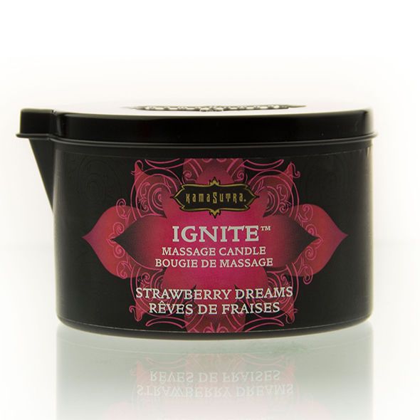 KAMASUTRA - CANDELA DA MASSAGGIO STRAWBERRY DREAMS 170 GR KAMASUTRA  COSMETICS