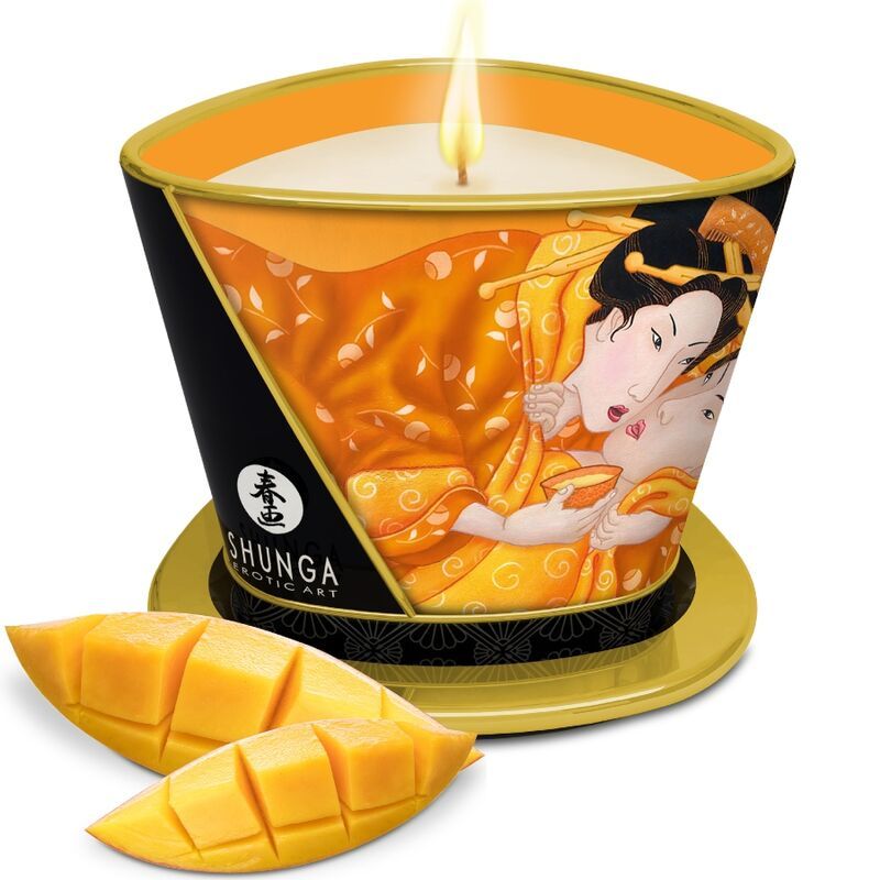 SHUNGA - CANDELA DA MASSAGGIO AL MANGO 170 ML SHUNGA CANDLES