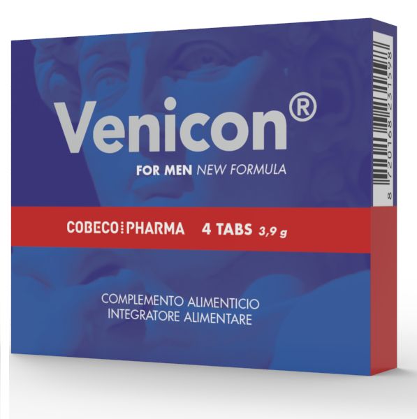 COBECO - VENICON PER UOMO 4 COMPRESSE COBECO PHARMA
