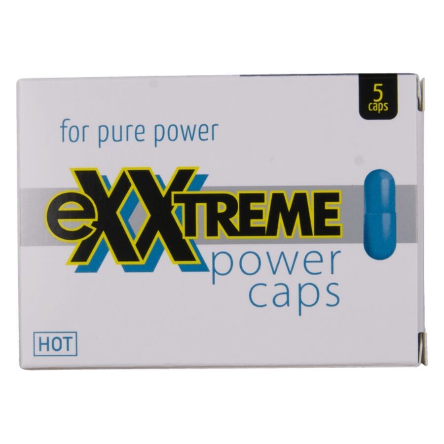 HOT - EXXTREME POWER CAPS UOMO 5 UNITÀ HOT